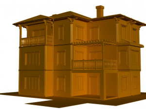 turkey pendik home 3D Модель