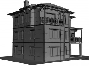 turkey pendik home 3D Модель