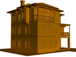 turkey pendik home 3D Модель