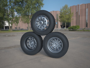 truck tire 3D Model