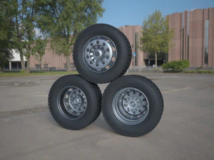pneu de caminh&atilde;o Modelo 3D