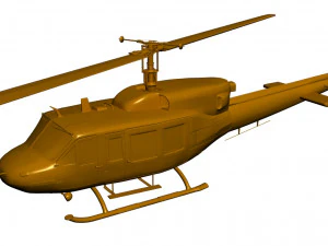 helikopter uh 1 3D Model
