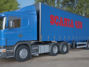 scania 420 3D Model