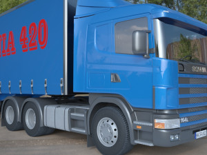 scania 420 Model 3D