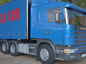scania 420 3D Model