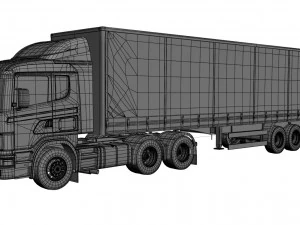 scania 420 3D Model