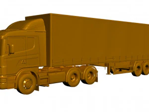 scania 420 3D Model