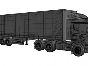 scania 420 Model 3D