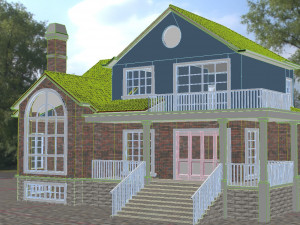 house 3D 모델