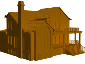 house 3D 모델