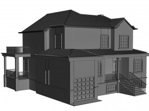 house 3D 모델