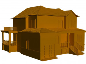 house 3D 모델