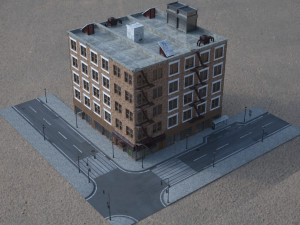 building Modèle 3D