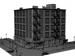 building Modèle 3D