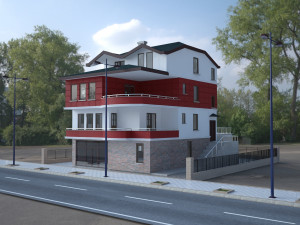 storey building 3D Model