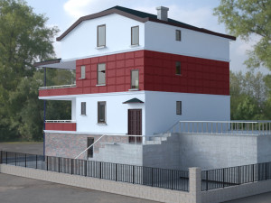 storey building Modelo 3D