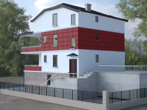 storey building 3D Model