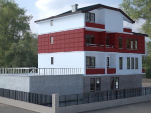 storey building Modelo 3D