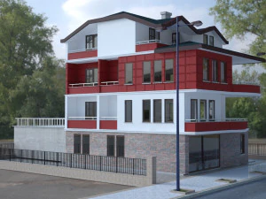 storey building 3D Model