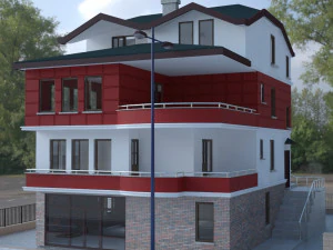 storey building 3D Model