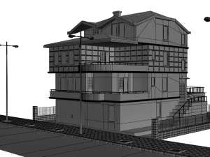 storey building 3D Model