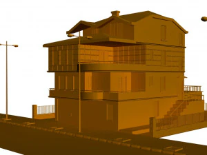 storey building 3D Model