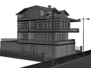 storey building 3D Model