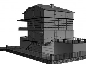 storey building 3D Model