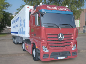 mercedes actros truck 3D Model