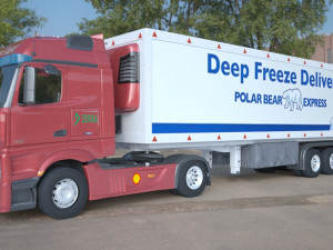 mercedes actros truck 3D Model