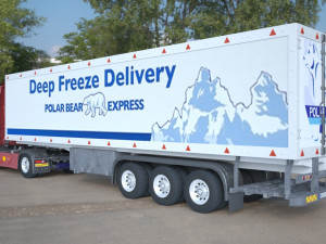 mercedes actros truck 3D Model