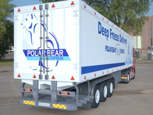 mercedes actros truck 3D Model