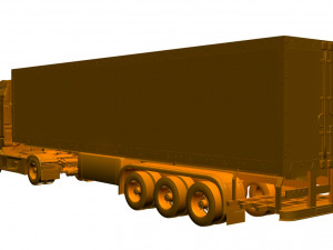 mercedes actros truck 3D Model