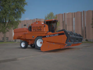 new holland tc59 Modello 3D