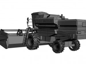 new holland tc59 3D Model