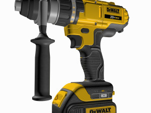 drill dawalt 20v 3D Model