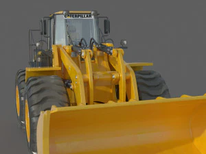 Caterpillar 980G Wheel Loader 3D Model