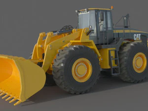 Caterpillar 980G Wheel Loader 3D Model