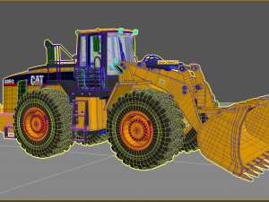 Caterpillar 980G Wheel Loader 3D 모델