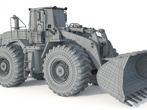 Caterpillar 980G Wheel Loader 3D 모델