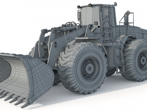 Caterpillar 980G Wheel Loader 3D 모델