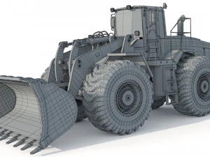 Caterpillar 980G Wheel Loader 3D Model