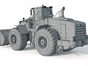 Caterpillar 980G Wheel Loader 3D 모델