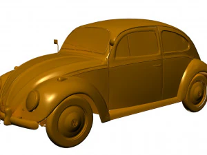 volkswagen beetle 1974 3D Model