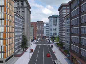 city street 01 3D Model