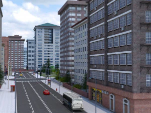 city street 01 3D Model