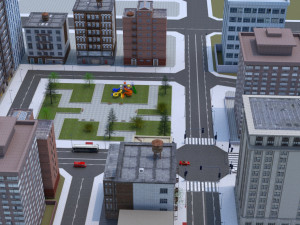 city street 01 3D Model