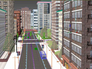 city street 01 3D Model