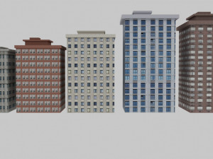 city street 01 3D Model