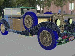 maybach antique 3D Model